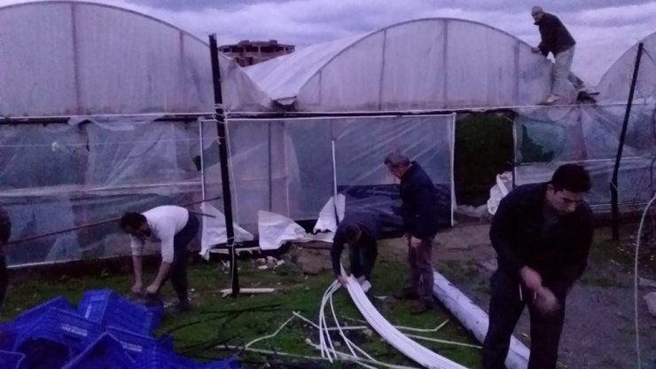 Antalya'da Çıkan Hortum Ucuz Atlatıldı