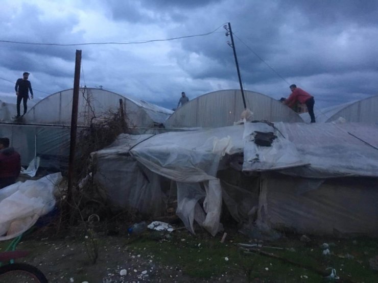 Antalya'da Çıkan Hortum Ucuz Atlatıldı