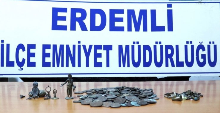 Mersin’de Tarihi Eser Kaçakçılığı Operasyonu