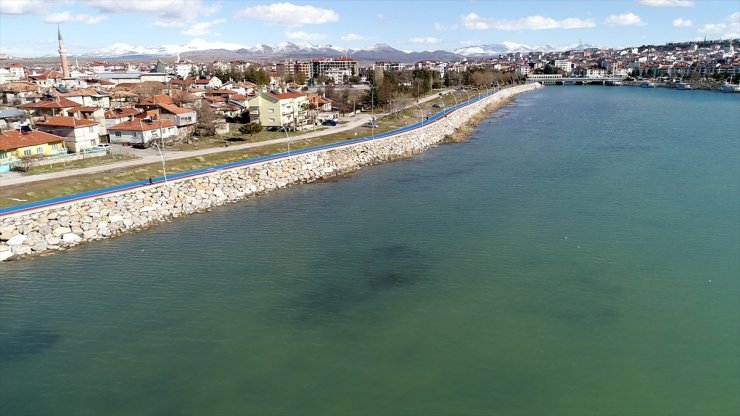Beyşehir Gölü'nün Su Seviyesi Yükseldi