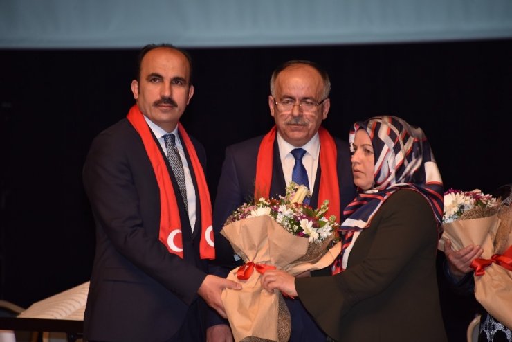 Konya'da Şehit Ve Gazi Eşlerine Paye Töreni