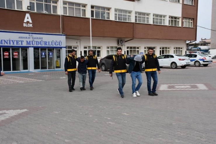 Aksaray’da 4 Hırsızlık Olayına Karışan 2 Şüpheli Tutuklandı