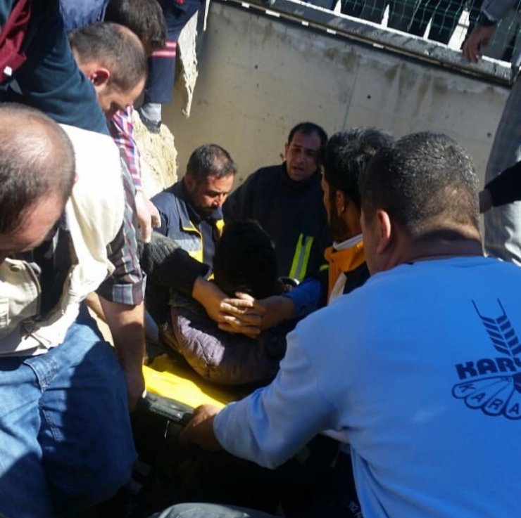 Konya’da İstinat Duvarı Çöktü: 4 İşçi Yaralı