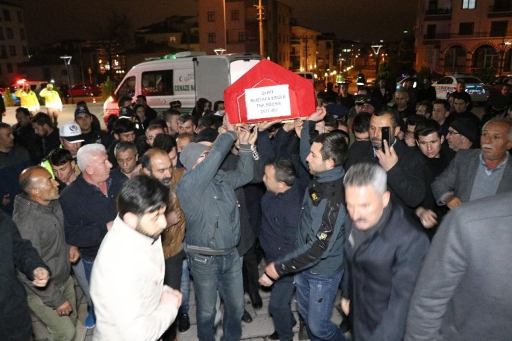 Afrin Şehidinin Cenazesi Memleketi Aksaray’a Getirildi