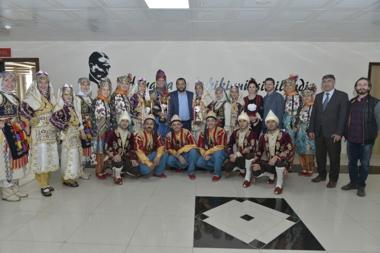 KMÜ Halk Oyunları Ekibi Türkiye Dördüncüsü Oldu