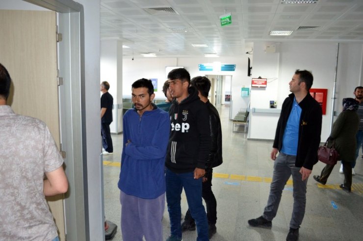 Aksaray’da 14 Kaçak Göçmen Yakalandı