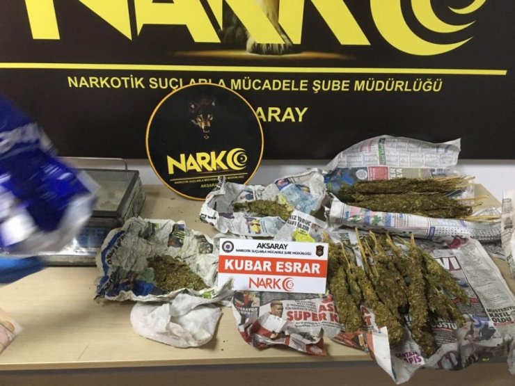 Aksaray’da Bir Darbede Uyuşturucu Tacirlerine