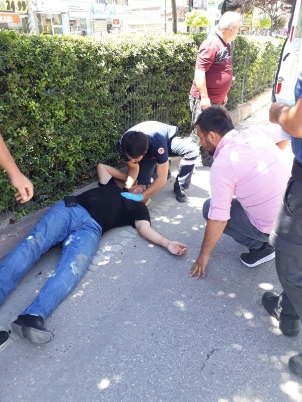 Karaman'da Elektrikli Bisikletten Düşen Bir Kişi Yaralandı