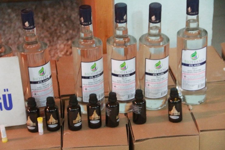 Mut’ta Sahte İçki Operasyonu