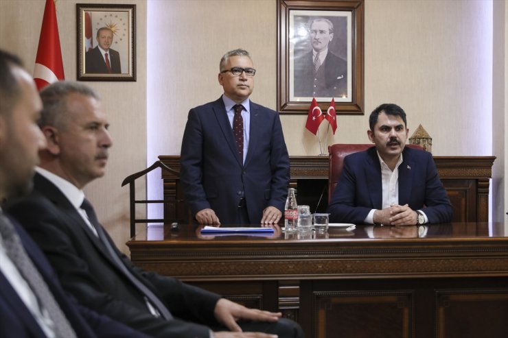 Bakan Kurum'dan Niğde'ye millet bahçesi müjdesi