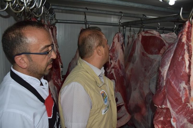 Aksaray’da Kurban Bayramı Öncesi Kasaplar Denetlendi