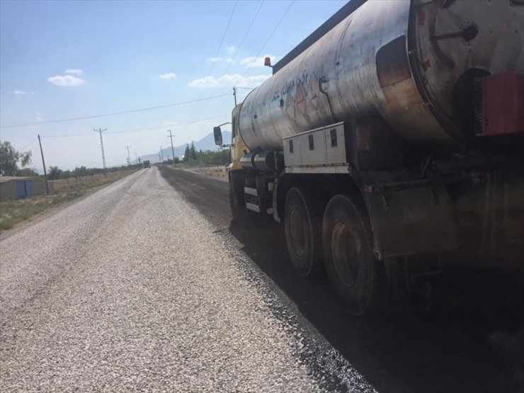 Karaman İl Özel İdaresi yol çalışmaları