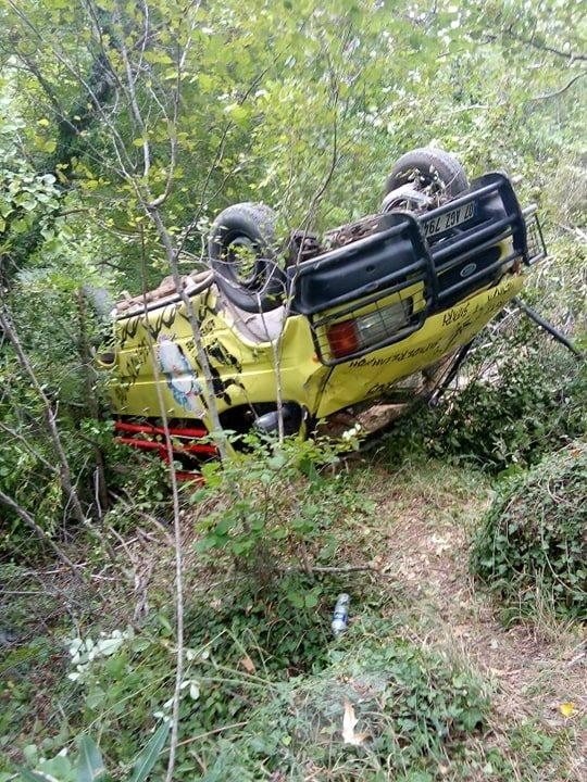Alanya’da Turist Taşıyan Minibüs Şarampole Yuvarlandı: 1 Ölü, 11 Yaralı