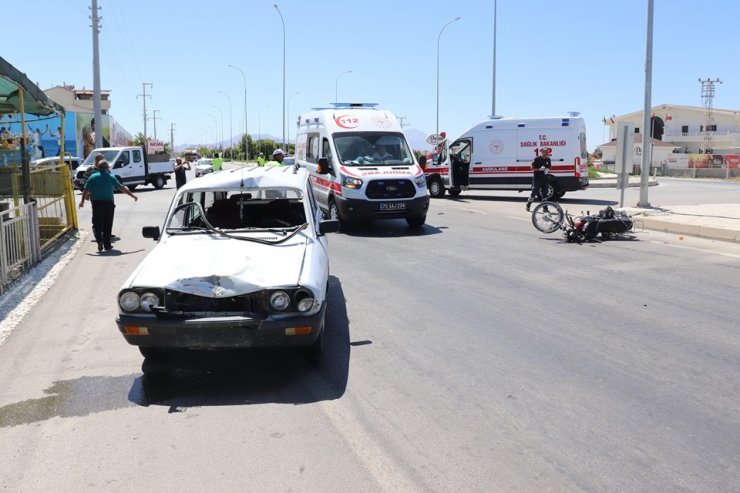 Karaman’da Adım Adım Kayda Giren Trafik Kazası