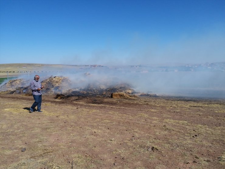 Konya'da 13 bin saman balyası yandı