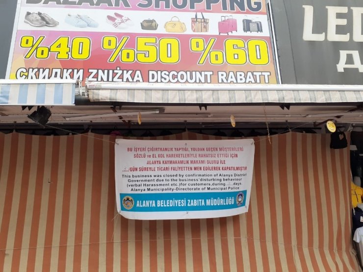 Çığırtkanlıkla Mücadele Kapsamında 9 İş Yeri Mühürlendi