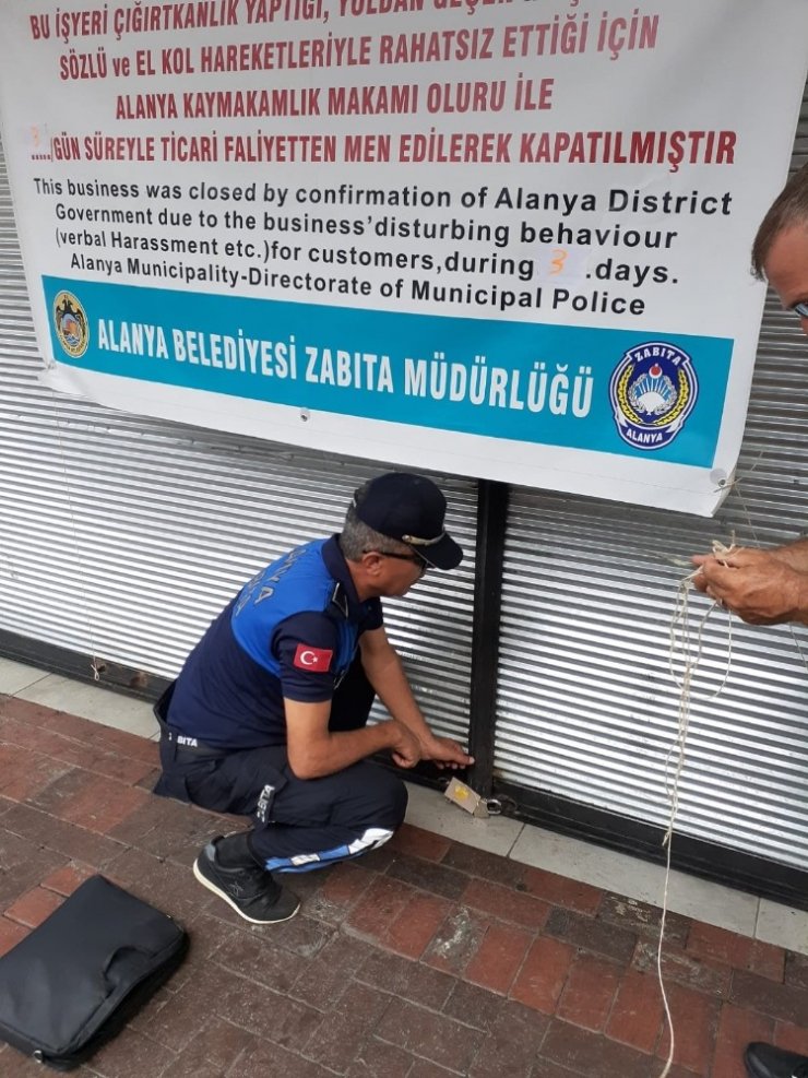 Çığırtkanlıkla Mücadele Kapsamında 9 İş Yeri Mühürlendi