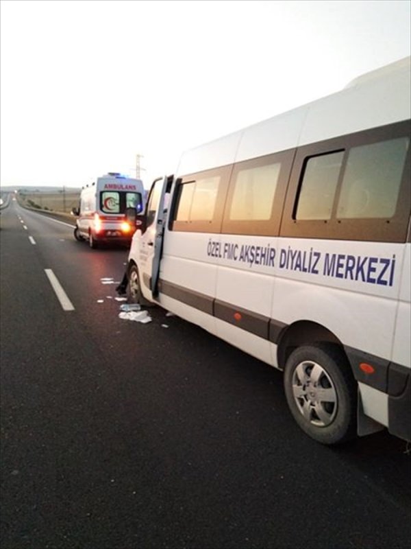 Konya'da Trafik Kazası: 1 Yaralı