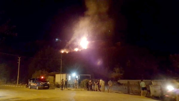 Xanthos Antik Kenti'nde Yangın Çıktı