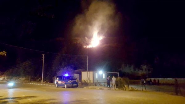 Xanthos Antik Kenti'nde Yangın Çıktı