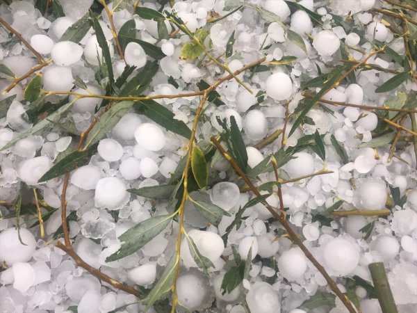 Aksaray'da Sağanak Ve Dolu