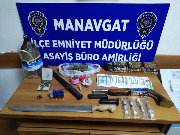 Antalya'da Polis-şüpheli Kovalamacası