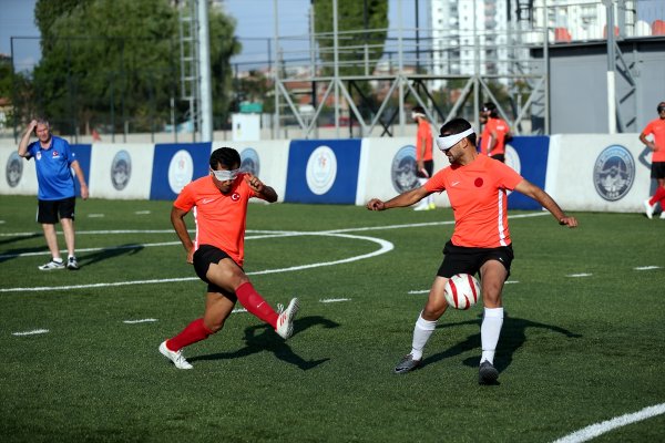 Görme Engelli Milli Futbolcuların Kayseri Kampı
