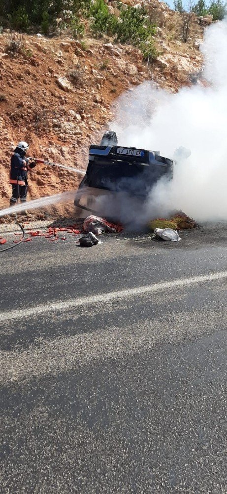 Mersin'de Feci Kazadan Mucize Kurtuluş