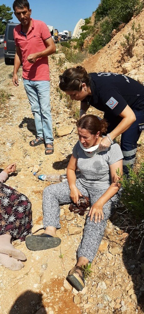 Mersin'de Feci Kazadan Mucize Kurtuluş