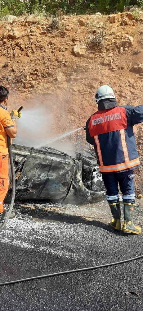 Mersin'de Feci Kazadan Mucize Kurtuluş
