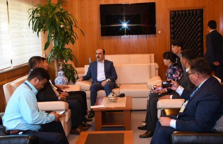 Moğolistanlı Heyet Konya’da İncelemelerde Bulundu