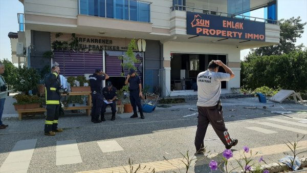 Antalya'da İş Yerinde Tüp Patlaması: 5 Yaralı