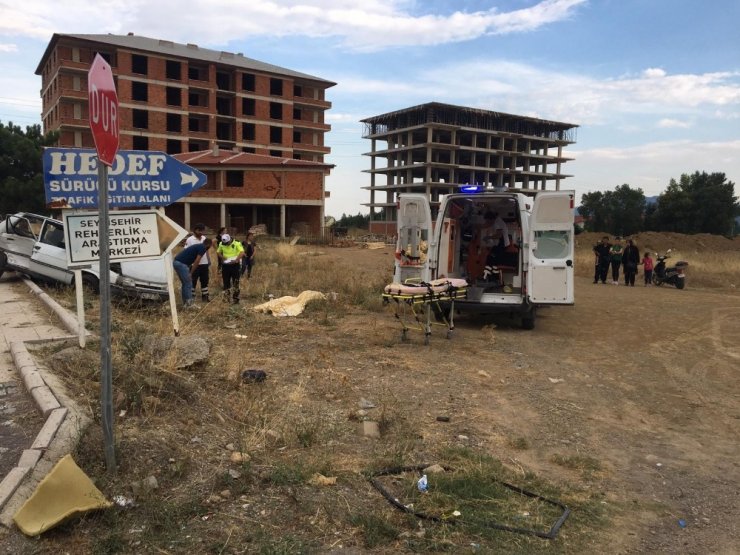 Konya'da Trafik Kazasında Baba Oğlunu Kaybetti