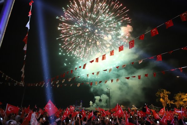 Alanya'da Büyük Zafer'in 97'nci Yıl Dönümü Kutlamaları