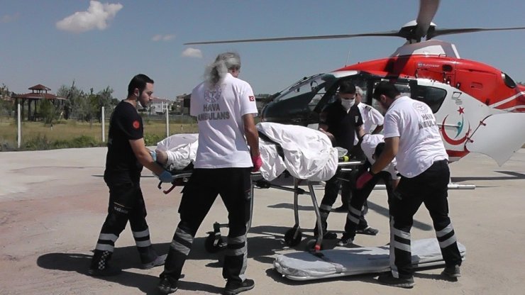 Elektrik Akımına Kapılan İşçi Ağır Yaralandı