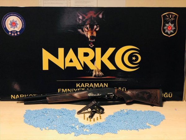 Karaman'da Uyuşturucu Operasyonu: 3 Gözaltı