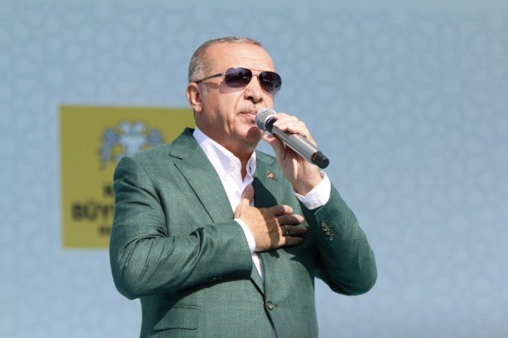 Cumhurbaşkanı Recep Tayyip Erdoğan Konya'da