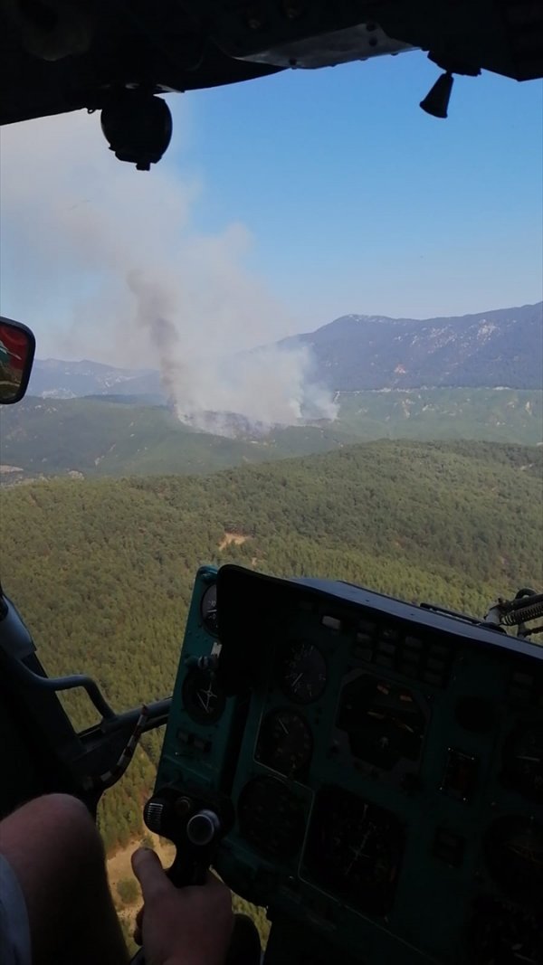 Antalya'da Bir Orman Yangını Daha