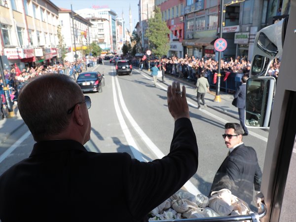 Cumhurbaşkanı Erdoğan Sivas'ta