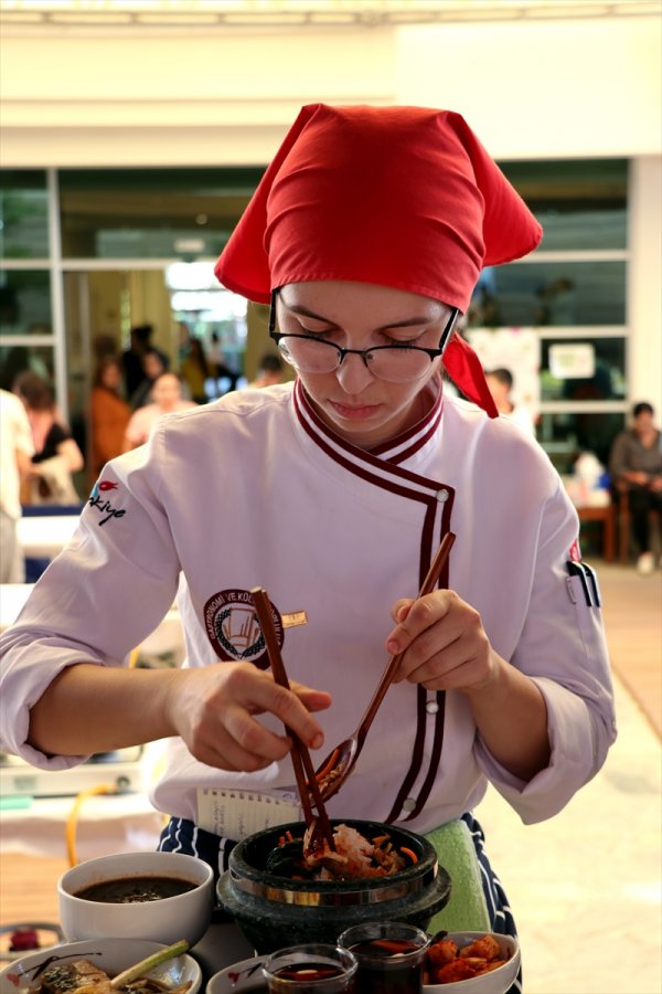 Başkentte Kore Yemeği Yarışması Düzenlendi