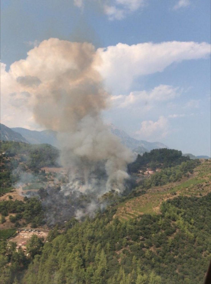 Antalya’daki Orman Yangını Kontrol Altına Alındı