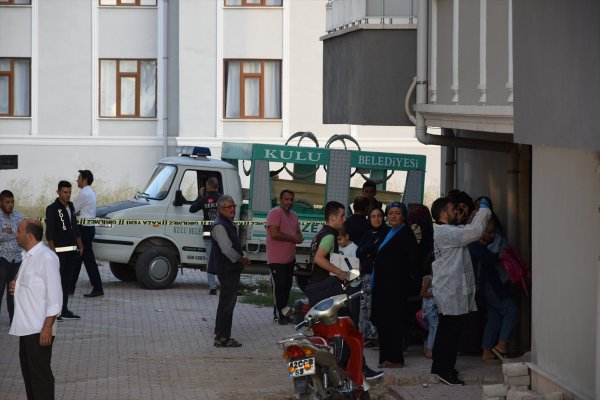 Konya'da Apartman Kazan Dairesinde Erkek Cesedi Bulundu