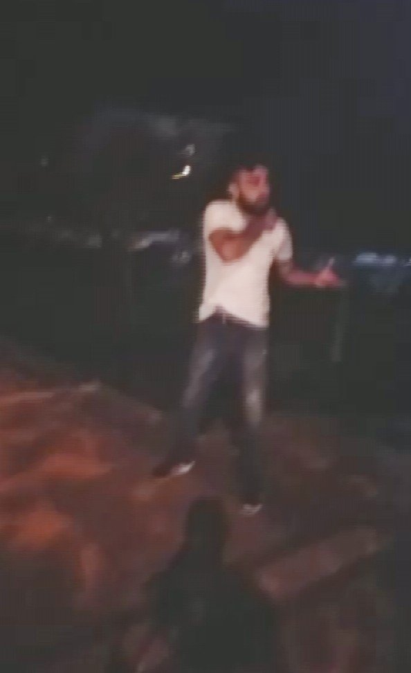 Aksaray'da Alkollü Vatandaş Rahat Durmadı