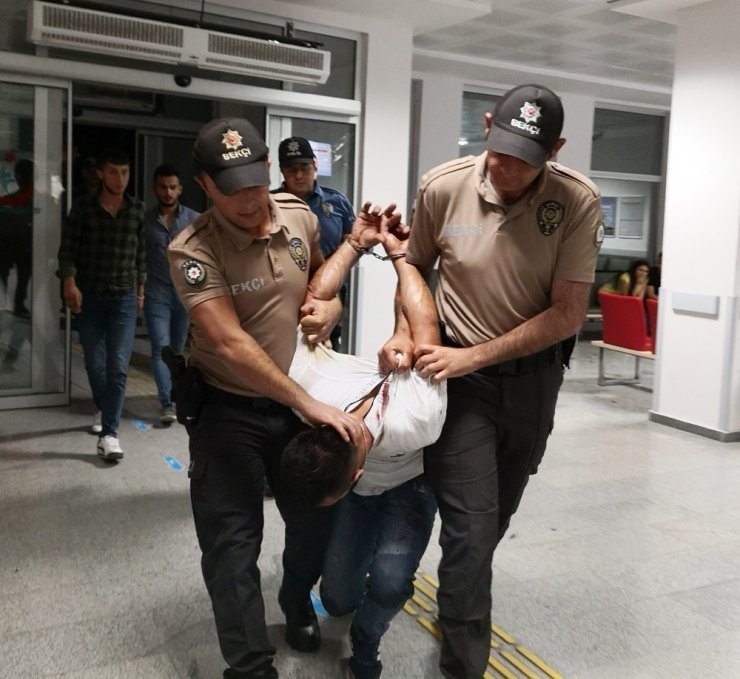 Aksaray'da Alkollü Vatandaş Rahat Durmadı