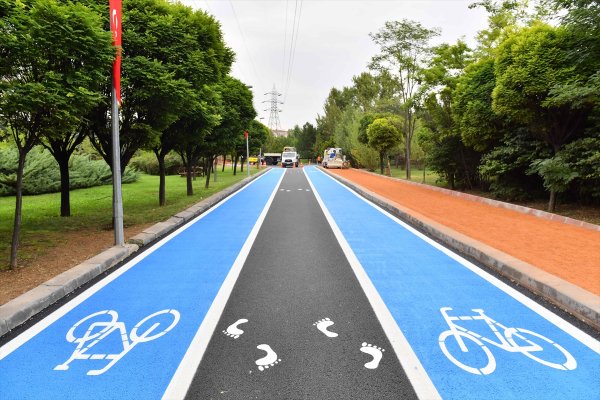 Başkente Yeni Bisiklet Yolu