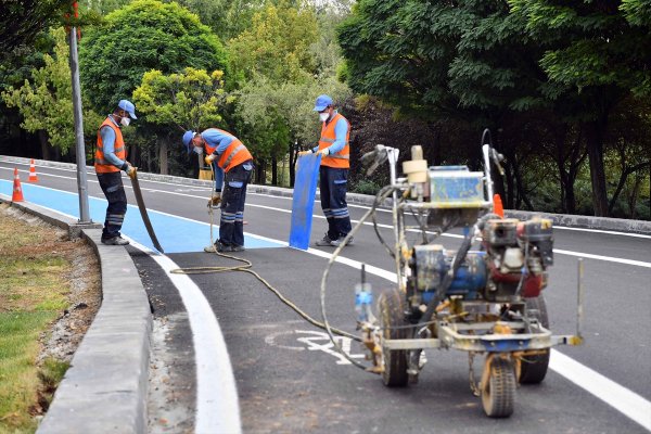 Başkente Yeni Bisiklet Yolu