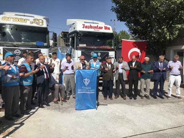 Konya'dan Halep'e Yardım Eli