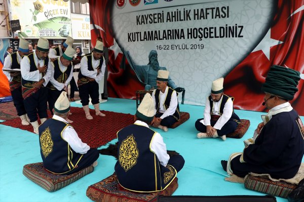 Kayseri'de Ahilik Haftası Kutlamaları