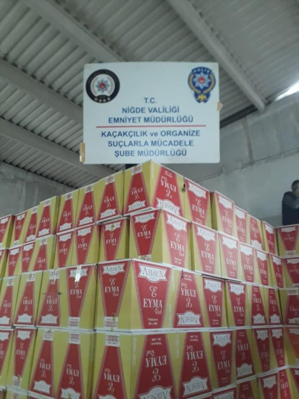 Niğde'de Sigara Kaçakçılığı