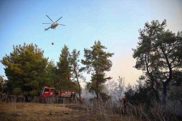 Güncelleme - Antalya'da Orman Yangını